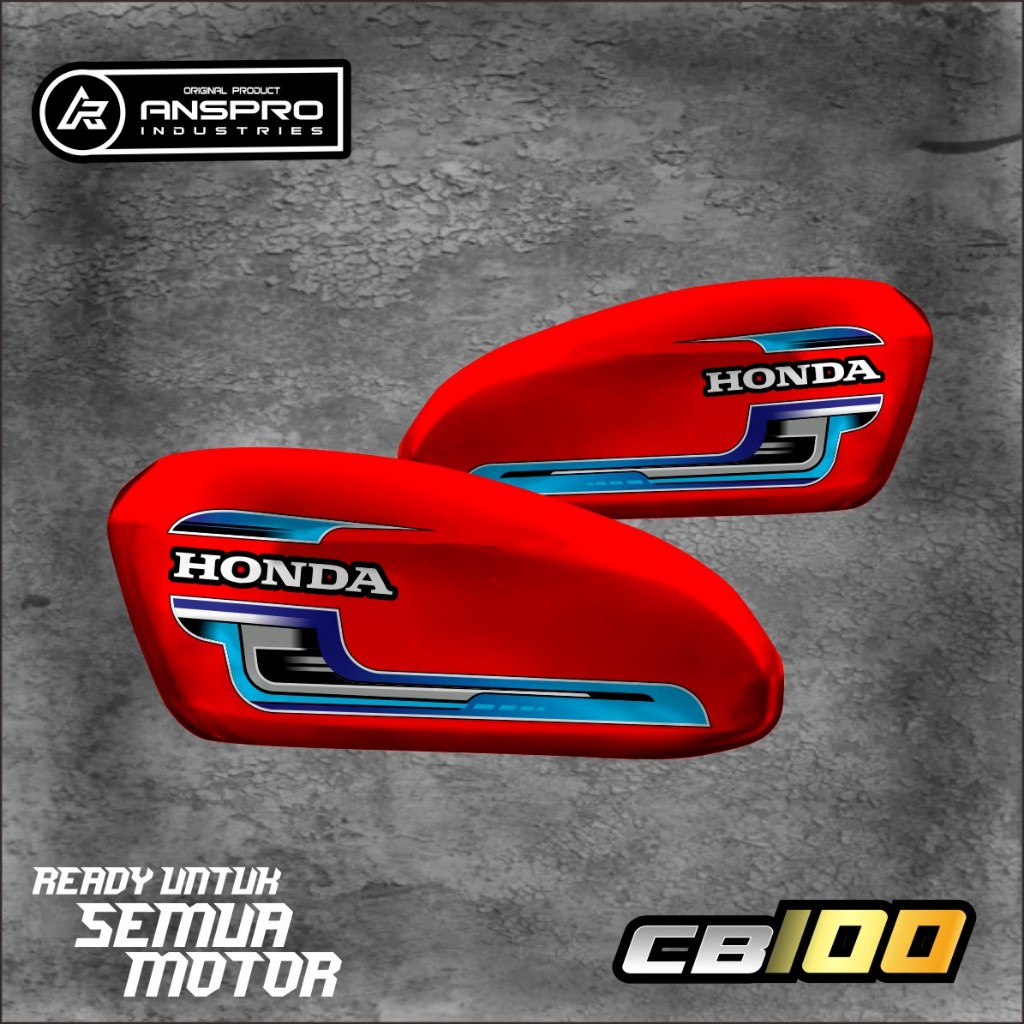 STRIPING CB 100 STIKER MOTOR STRIPING CB 100 VINYL TRANSPARAN HOLOGRAM