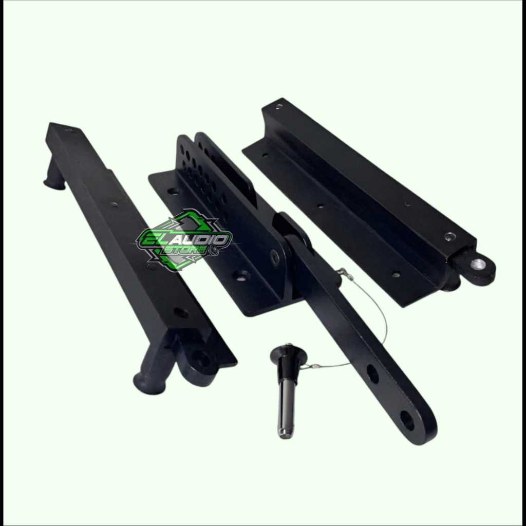 Braket Gantung LINE ARRAY 3in1 Model Import Ukuran Box Speaker 10'' 3 WAY / Breket 10 inch 3x1 Berku