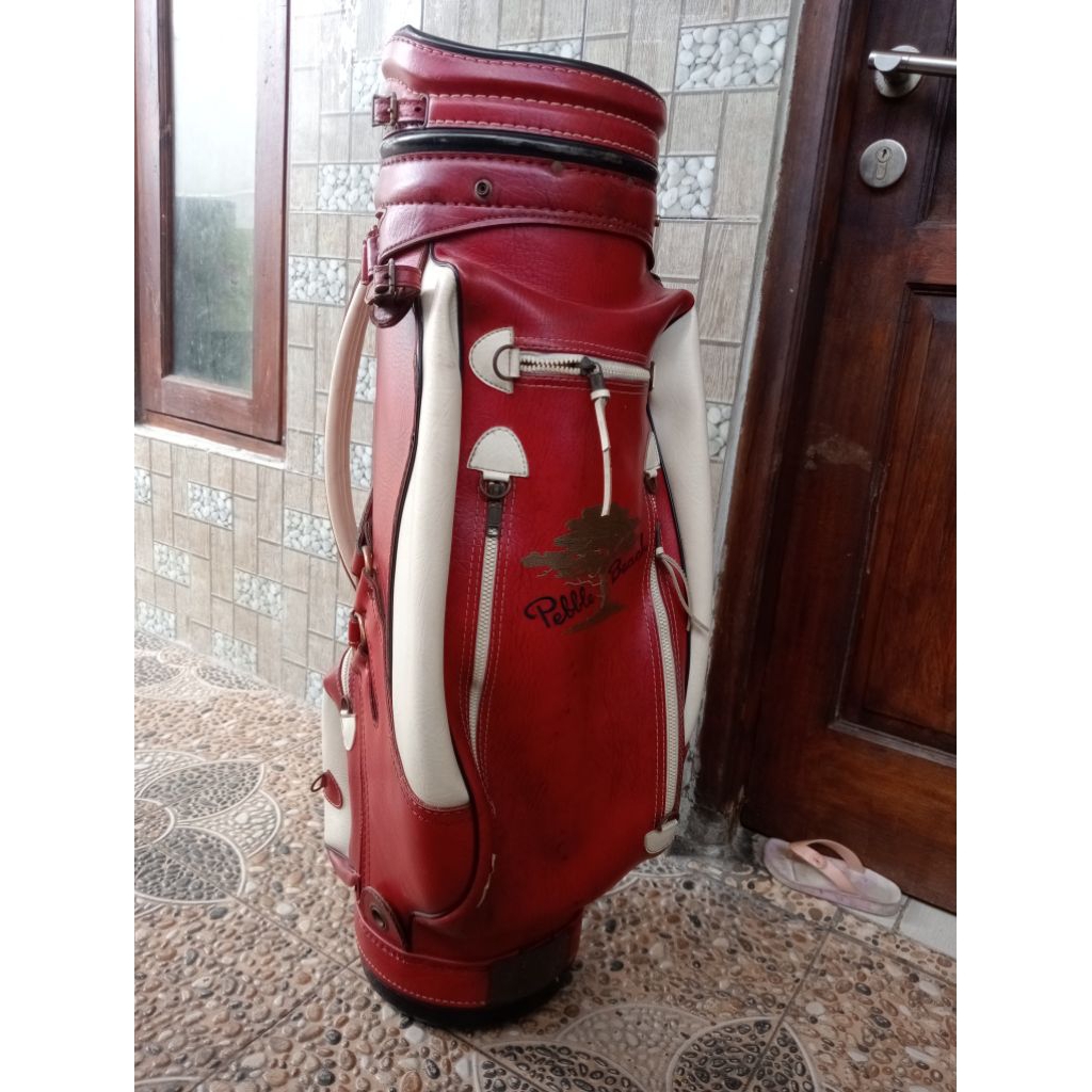 Tas Stick Golf Second KULIT Pebble Beach USA Original | Tas Stick Golf Bekas Terawat