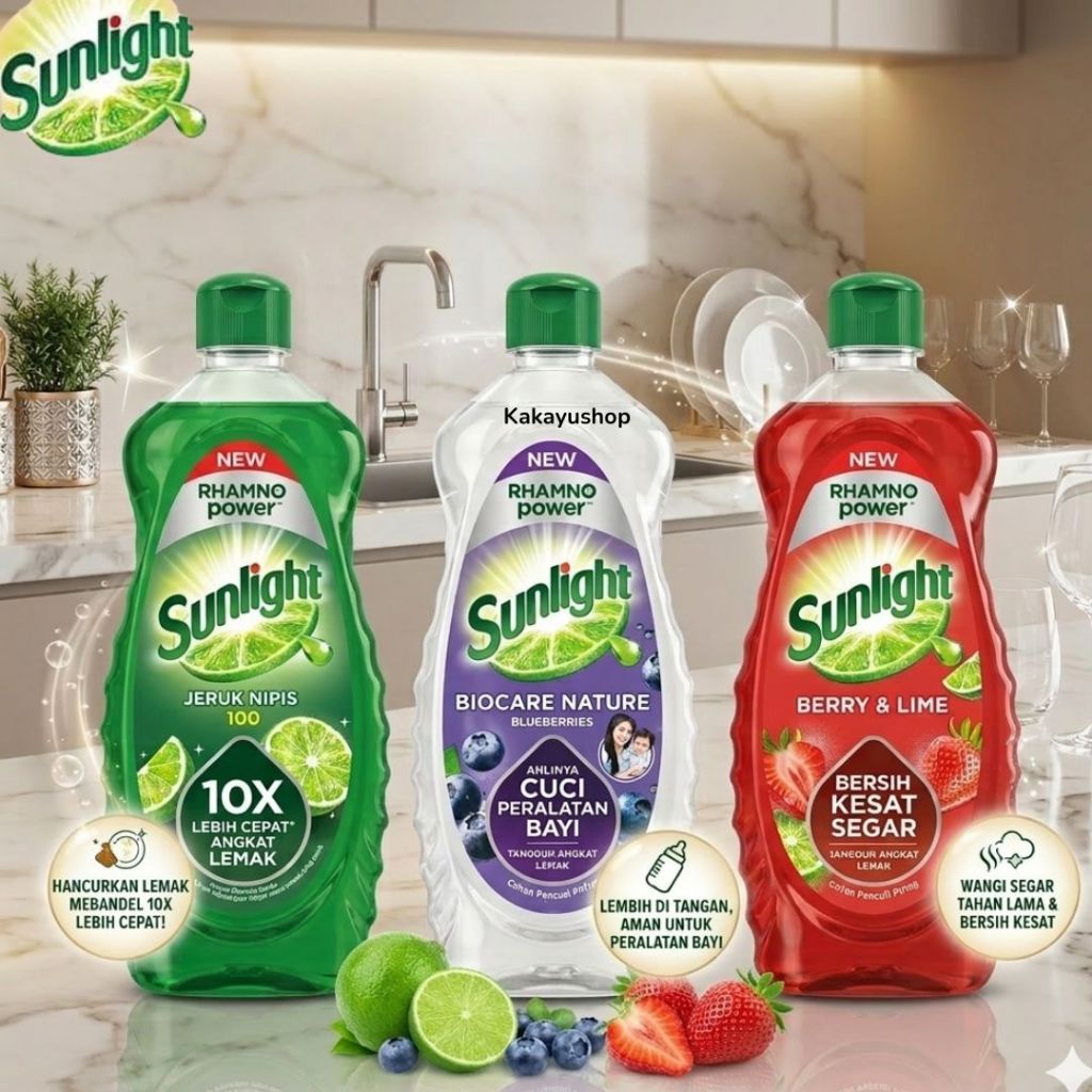 SUNLIGHT Sabun Pencuci Piring Botol 675ML