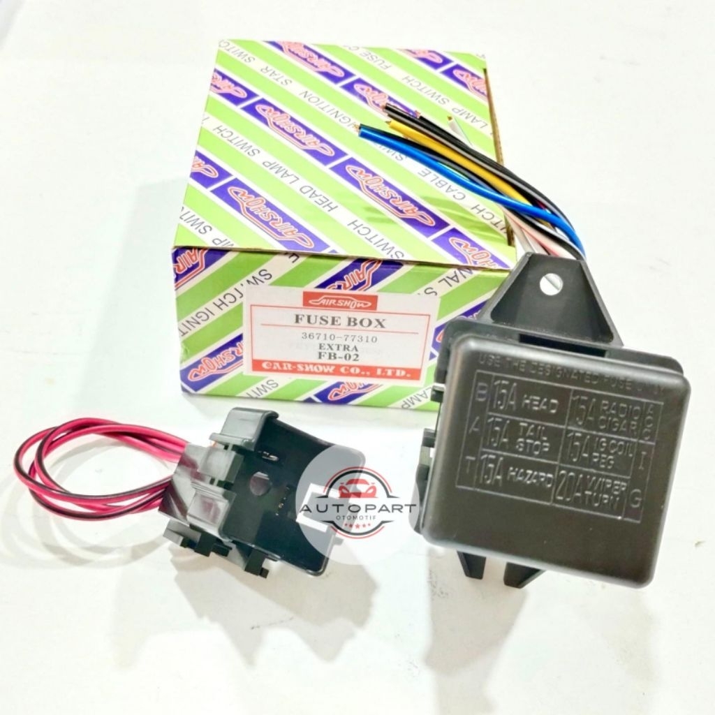 Fuse Box / Rumah Sekring Sikring Mobil Suzuki Carry Extra 1.0 / Extra FB-02 / ST100 / T5 (Hanya Ruma