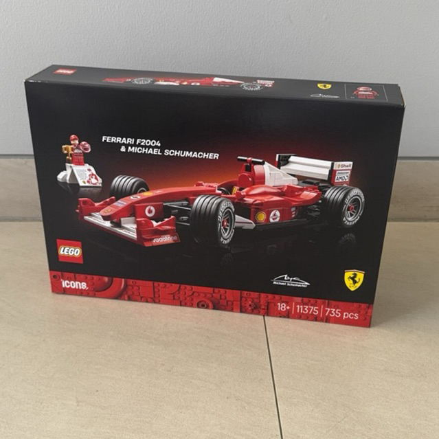 LEGO 11375 Icons Ferrari F2004 & Michael Schumacher