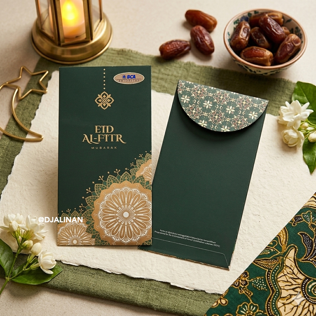Angpao Idul Fitri BCA Prioritas - Kertas Angpau THR BCA Prioritas