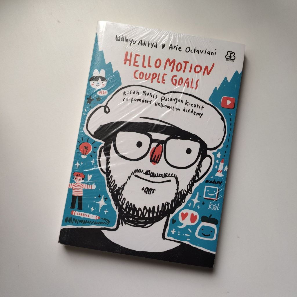 [Buku Fisik Baru Stok Lama] Hello Motion Couple Goals - Kisah Manis Pasangan Co Founders Hello Motio