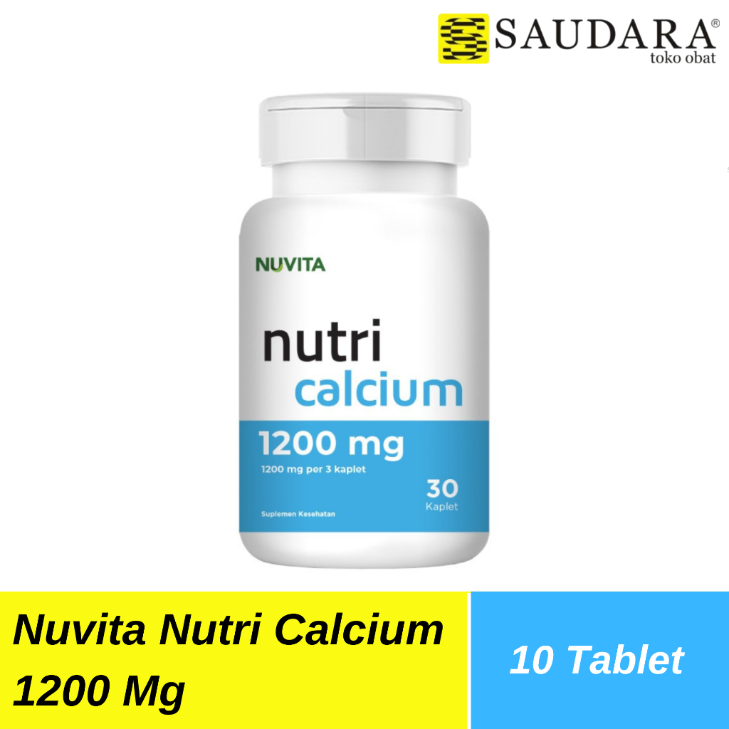 Nuvita Nutri Calcium 1200 MG (30 Kapsul)