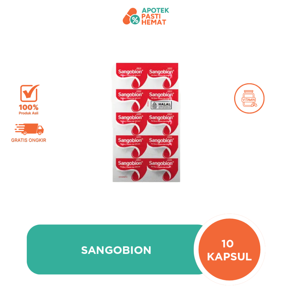 Sangobion 10 Kapsul