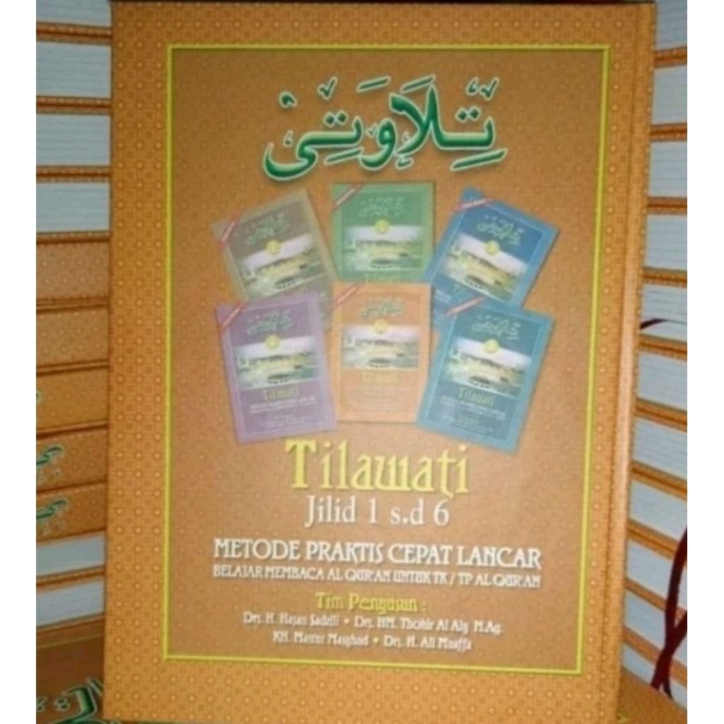 TILAWATI JILID 1-6 HARDCOVER SIAP KIRIM