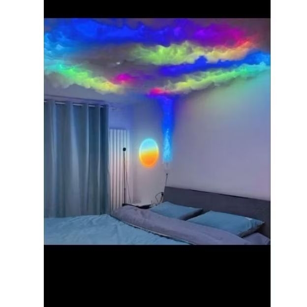 lampu awan, lampu tidur, lampu gaming
