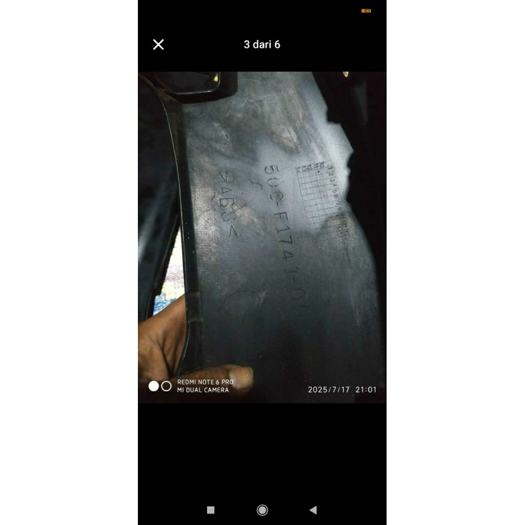 body samping jupiter mx135 old original copotan