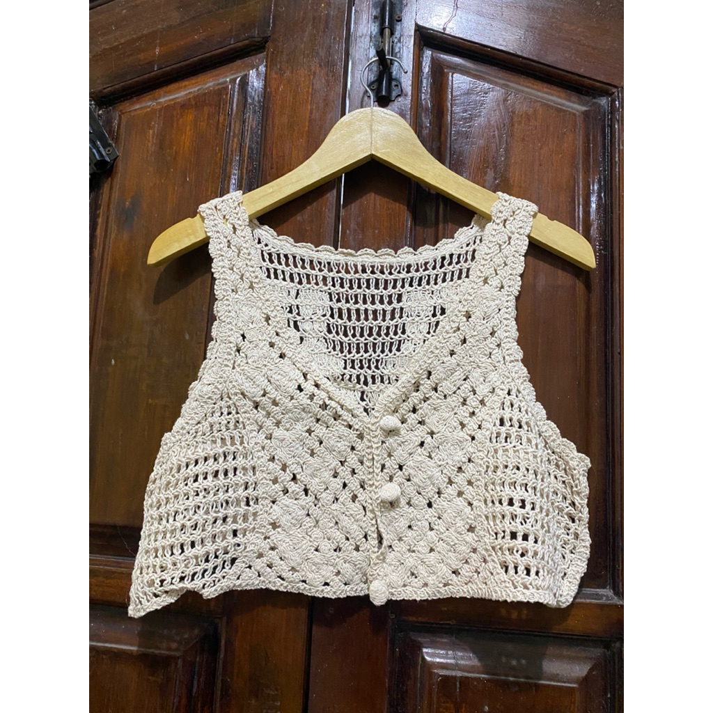 [PRELOVED] ROMPI VEST RAJUT