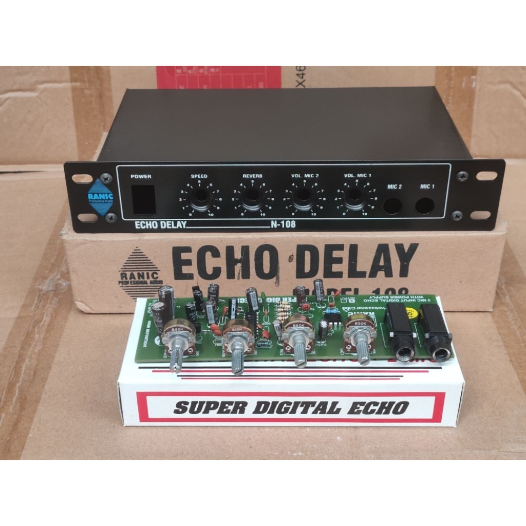Kit Dan Box Echo Delay 108