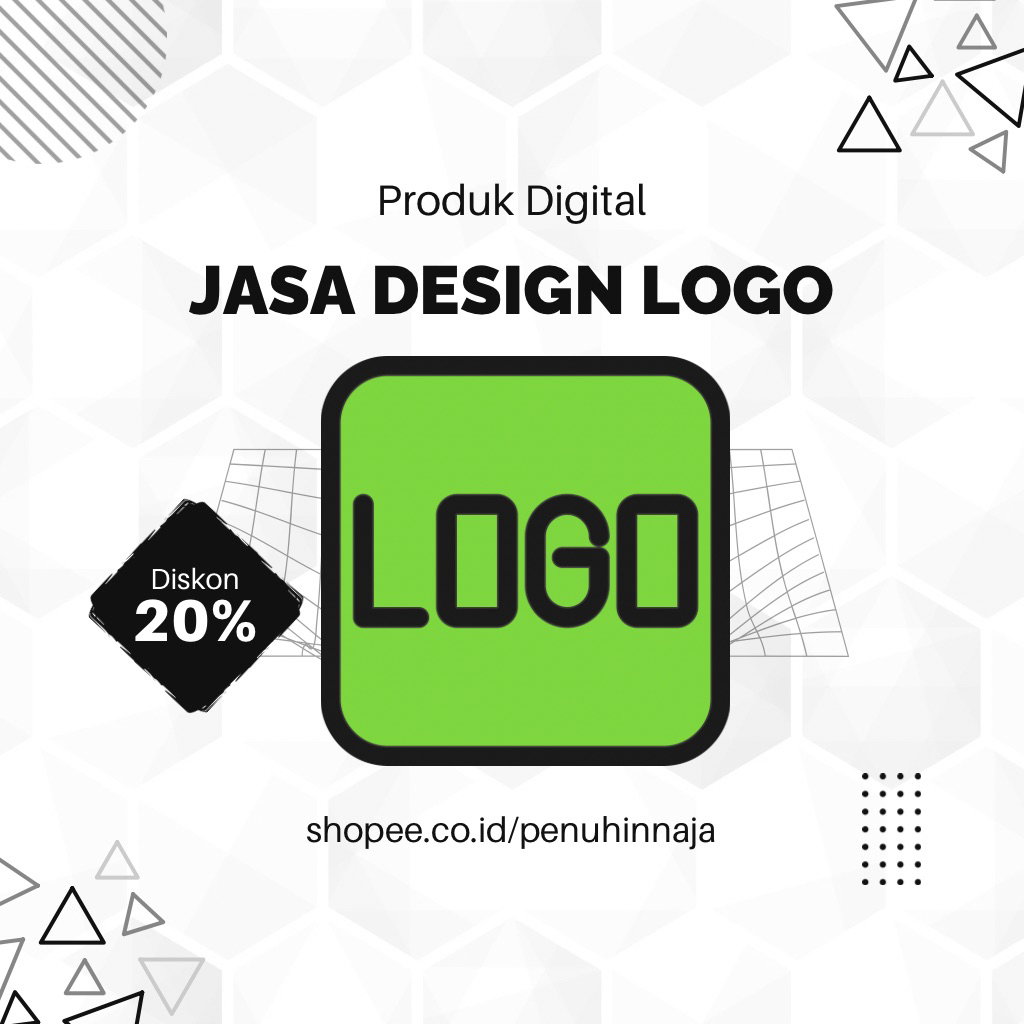 JASA DESIGN LOGO TOKO SIMPLE