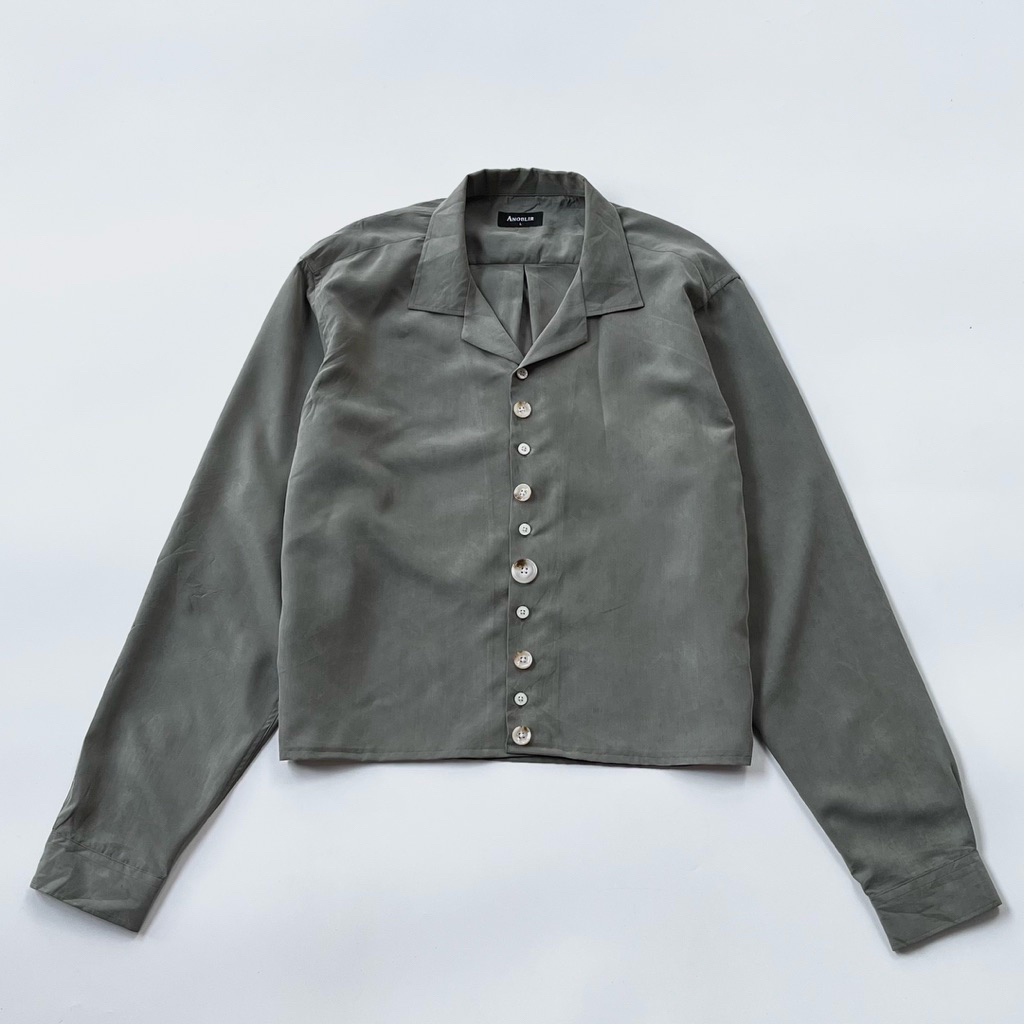 ANOBLIR Ls Shirt   Size L Boxy  62x57