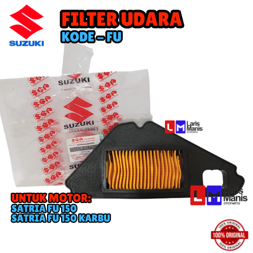 FILTER SARINGAN UDARA SUZUKI SATRIA FU | FILTER UDARA SUZUKI SATRIA FU 150, SATRIA FU 150 KARBU ORIG