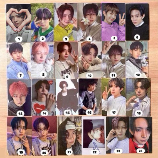 (READY) OFFICIAL PHOTOCARD ENHYPEN HEESEUNG DILEMMA POB ORANGE BLOOD BESIDE ORANGE BLOOD ROMANCE UNT