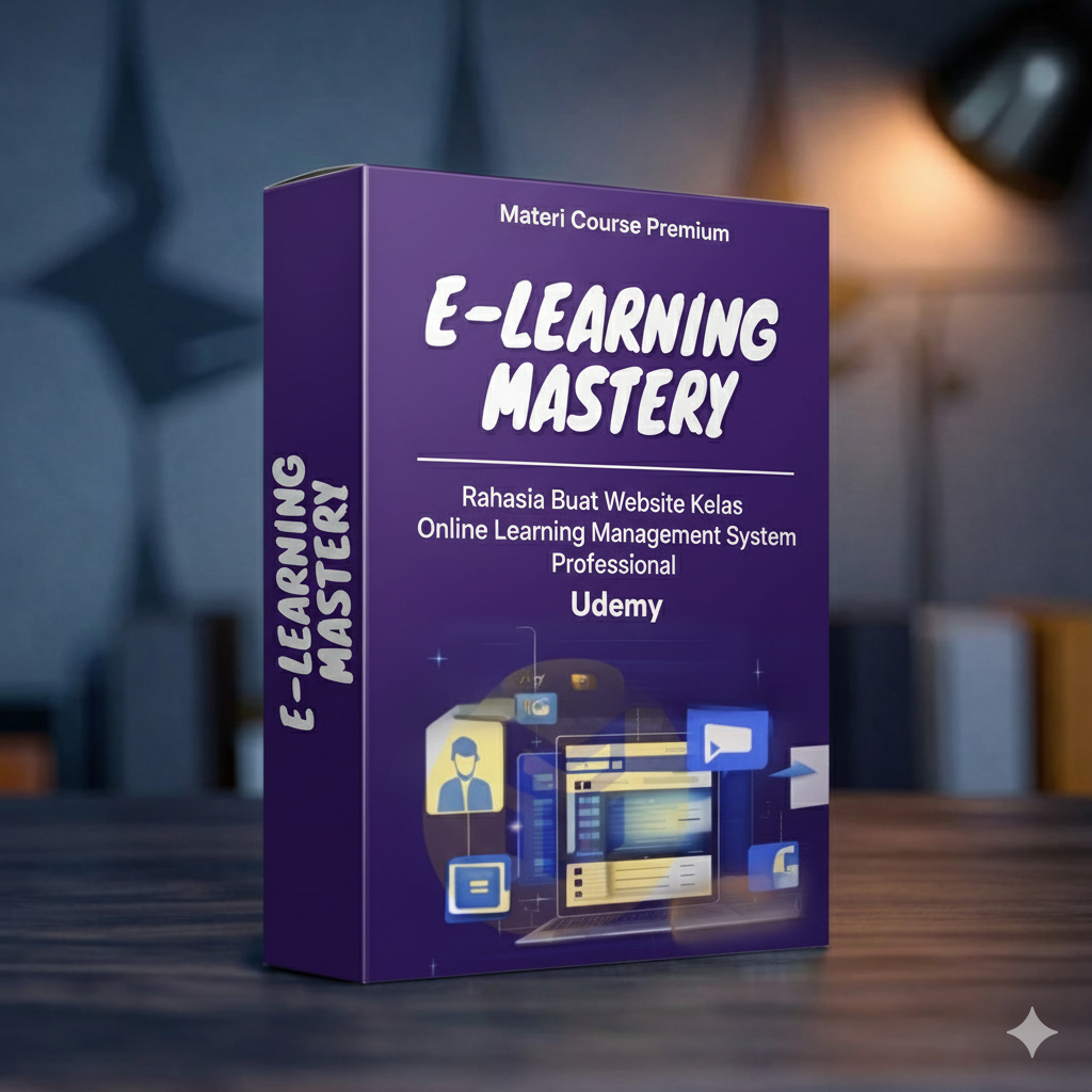 E-LEARNING MASTERY Rahasia Buat Website Kelas Online Learning Management System Profesional