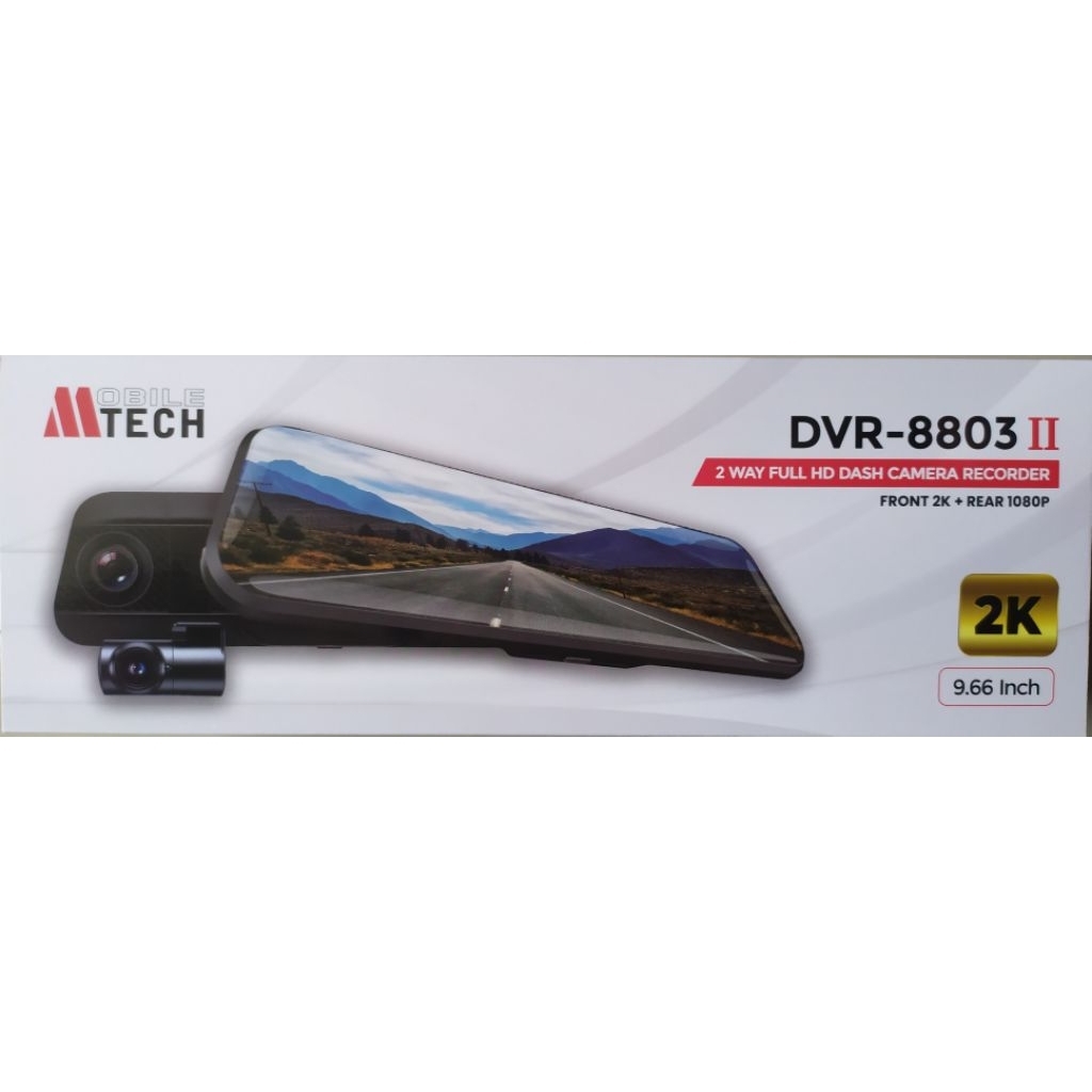 Dashcam DVR MTech 9" 2k