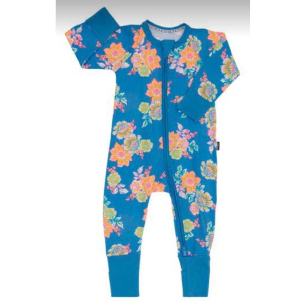 Baby Bonds Zippy Australia Original Zip Wondersuit Sleepsuit Garden Universe Baju Tidur Bayi Size 1 
