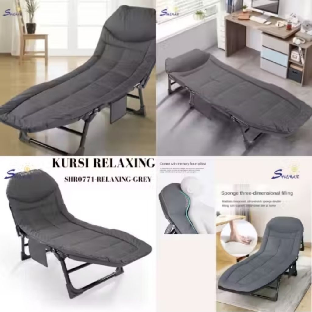 Kursi lipat kursi santai tempat tidur kursi relaxing Kursi Tidur Lipat Santai Kursi Lipat Kasur Kurs