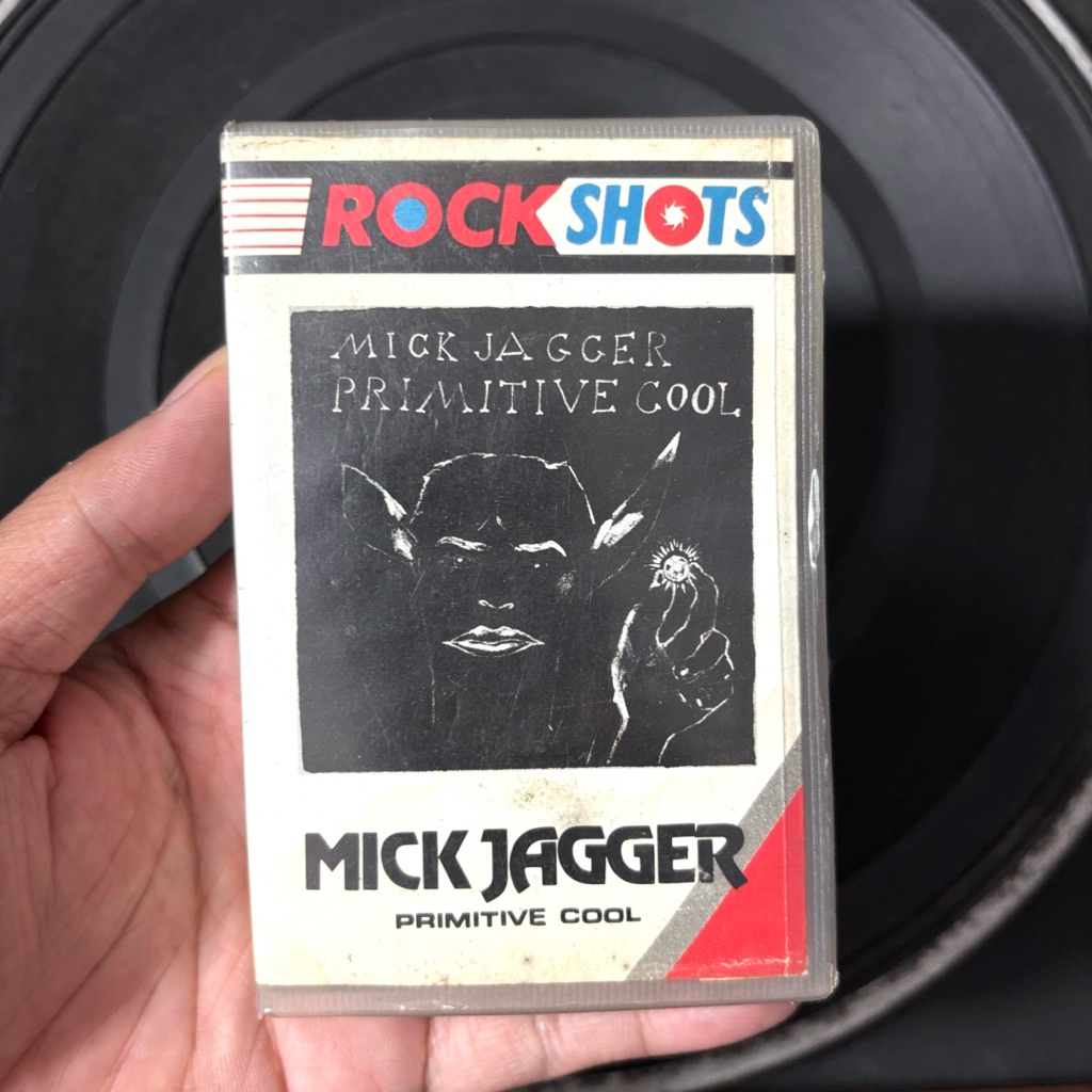 Kaset Pita Mick Jagger Primitive Cool Rockshots Album / Rock Album