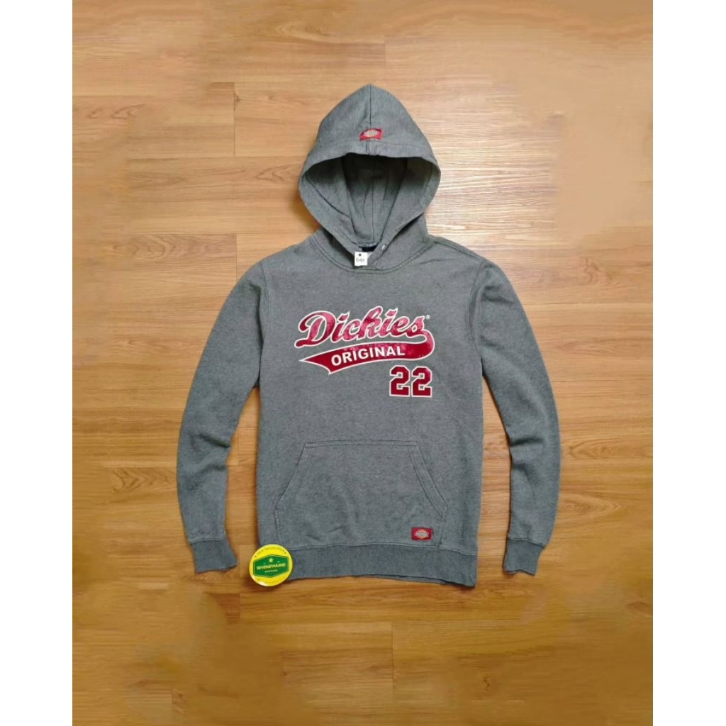 dickies casual sweater velvet logo hoodie