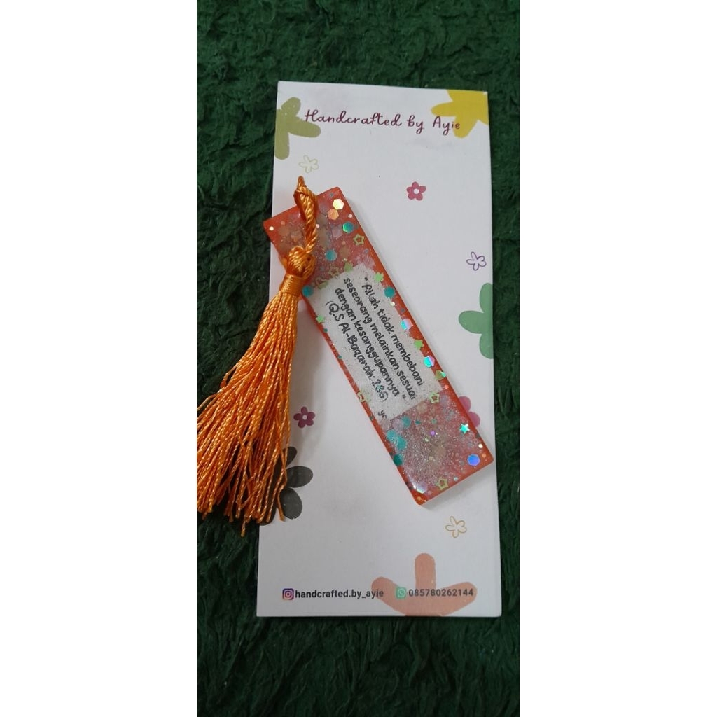 PEMBATAS BUKU ISLAMI/ISLAMIC BOOKMARK (AL-BAQARAH:286)