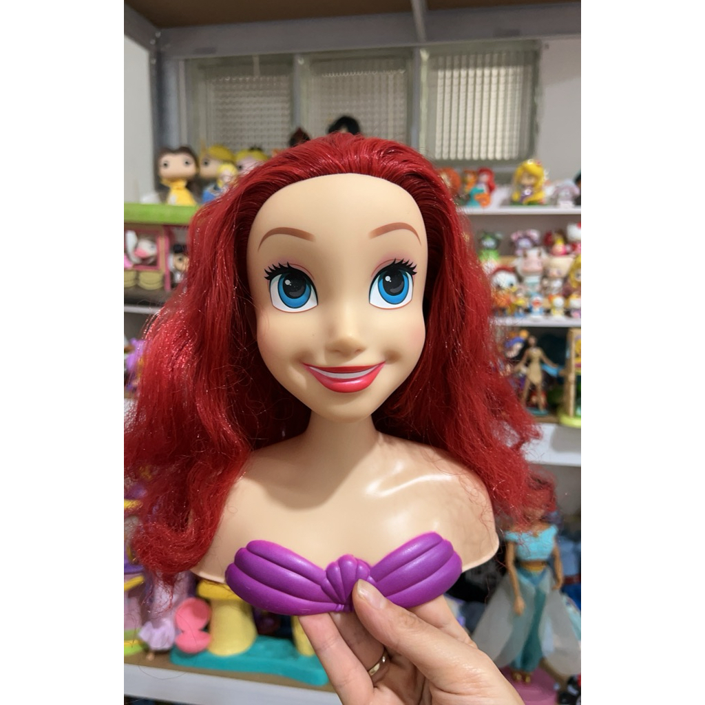 disney makeup doll preloved ariel moana
