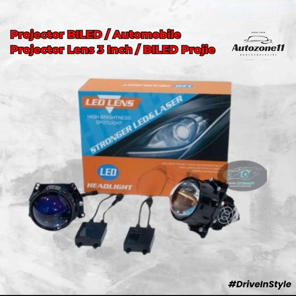 Projector BILED / Automobile Projector Lens 3 Inch / BILED Projie