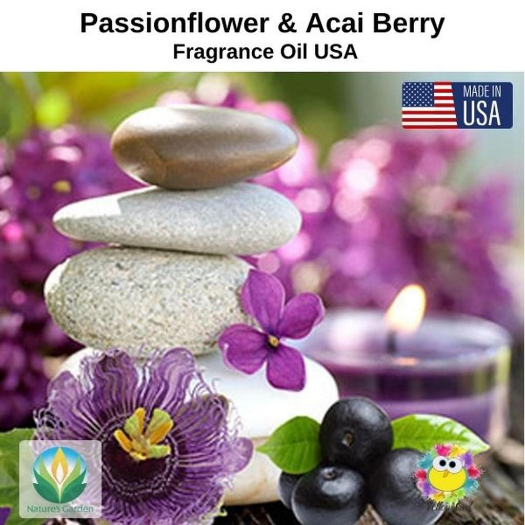 Natures Garden - Passionflower & Acai Berry Fragrance Oil USA