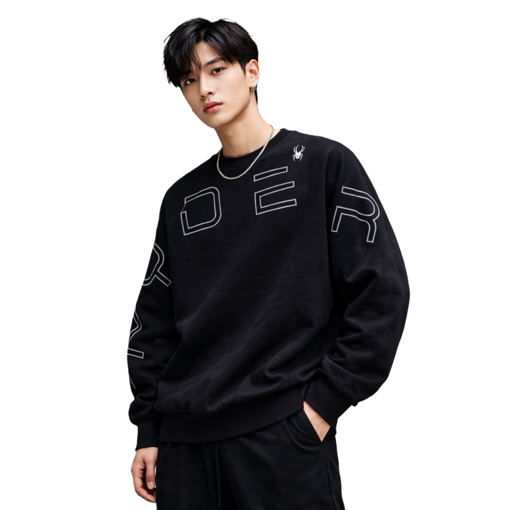 Spyder Crewneck Black