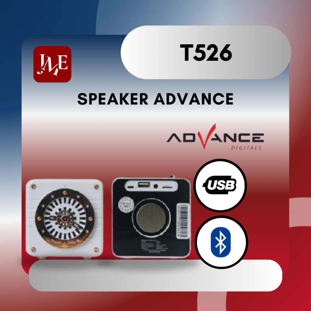Advance T-526 Portable Speaker Bluetooth Speaker Bass