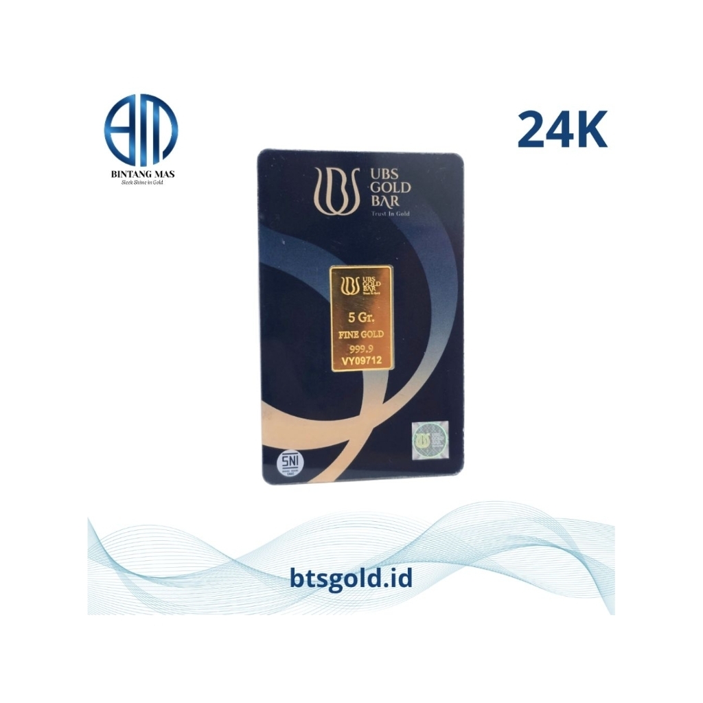 Logam Mulia UBS 5 Gram | 24K