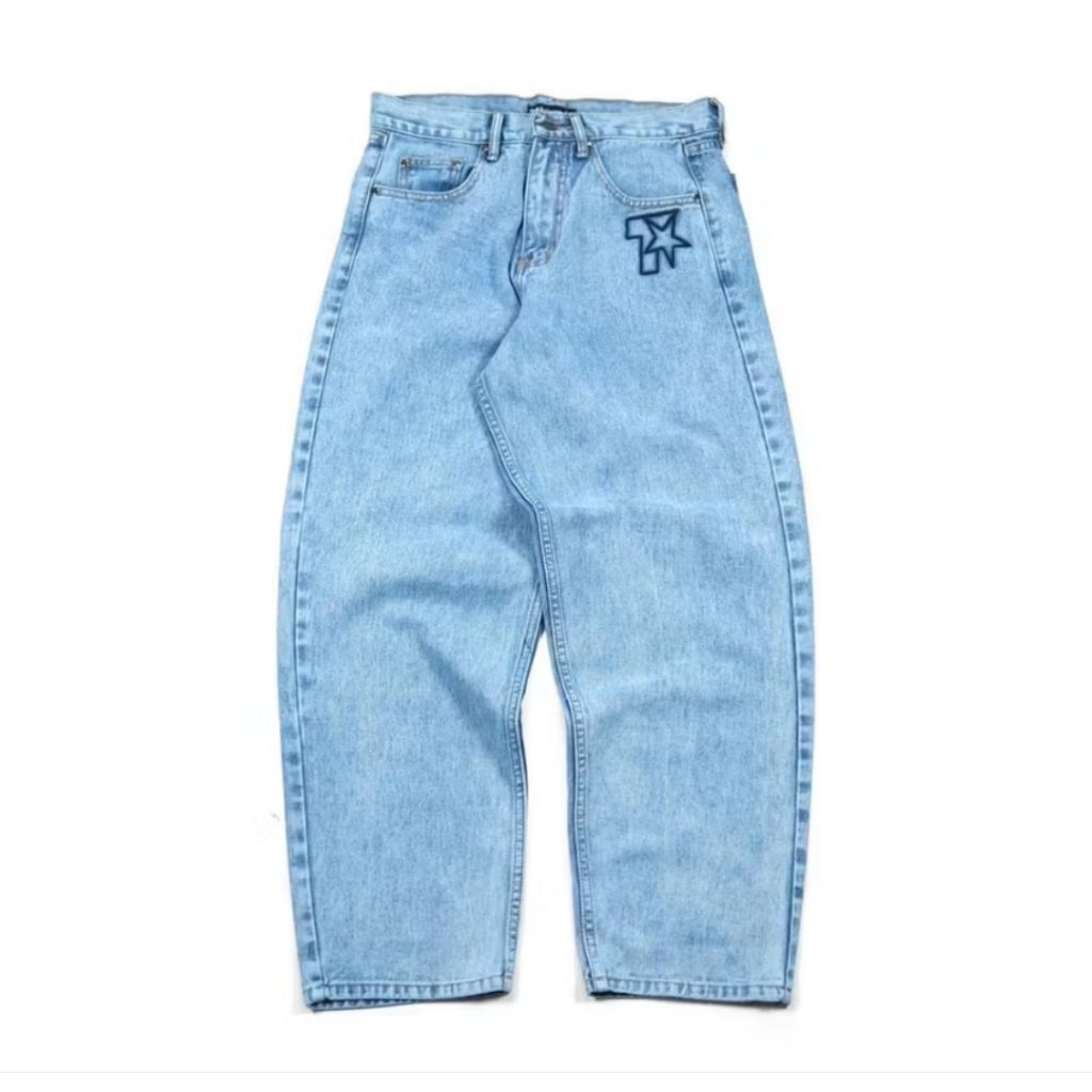 (100% ORIGINAL) DENIM GINA BLACK THANKSINSOMNIA