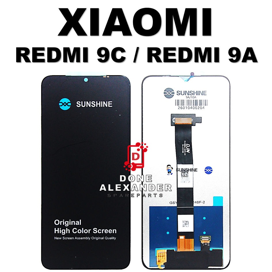 LCD TOUCHSCREEN XIAOMI REDMI 9C / REDMI 9A ORIGINAL 100% FULLSET