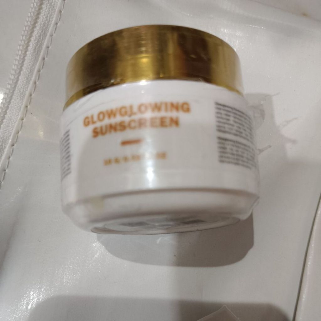 sunblock glow  al maxi glow 1 pot /  sunscreen al maxi glow