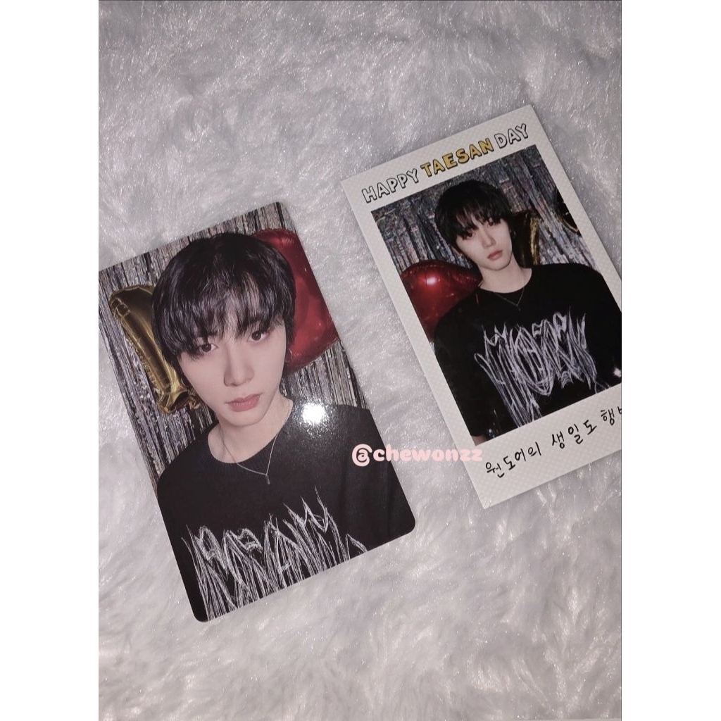 PHOTOCARD TAESAN BIRTHDAY & POLA
