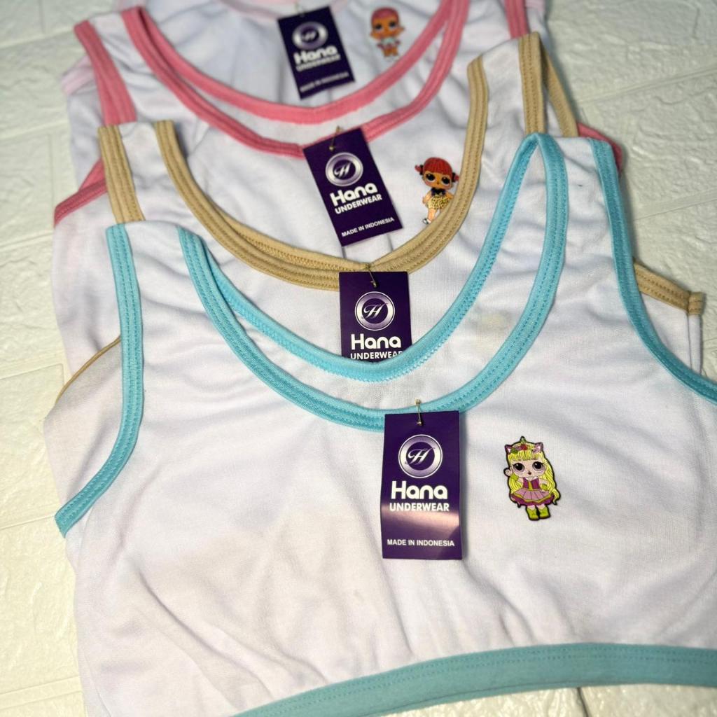 6pcs Bra Miniset Kemben Anak Remaja ukuran 5-9 Tahun SD-SMP Promo Murah Grosir