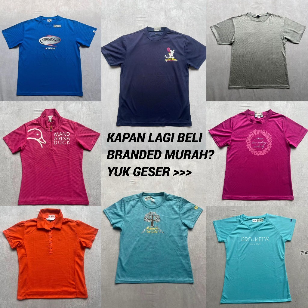 Kaos Quickdry Branded Kaepa,Pro kids, Disney