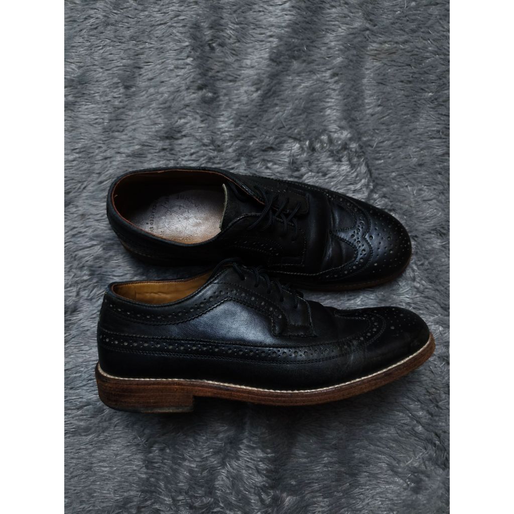 Sepatu Kulit Junkard Company Wingtip Low