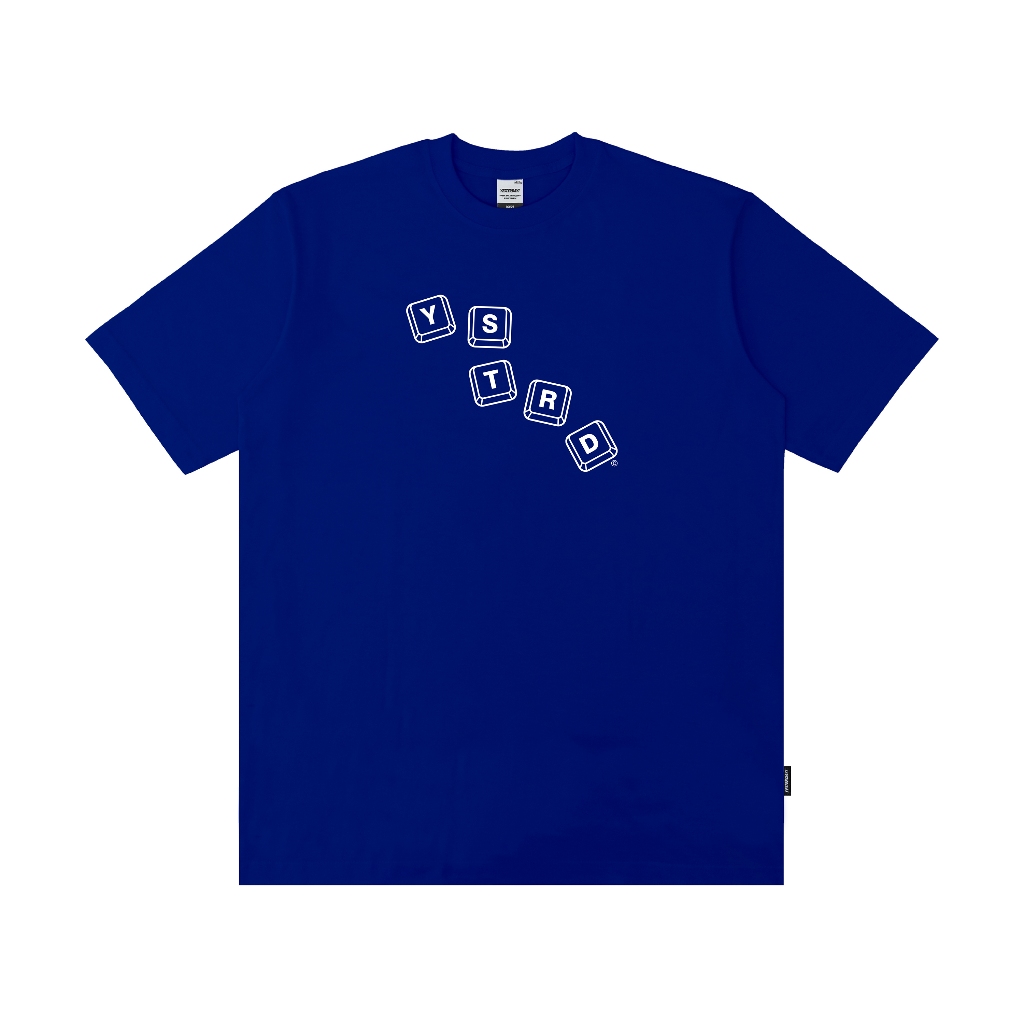 Yesterday – Baju Kaos Distro Pria Original T-Shirt Pria Cowok Keren Biru Board
