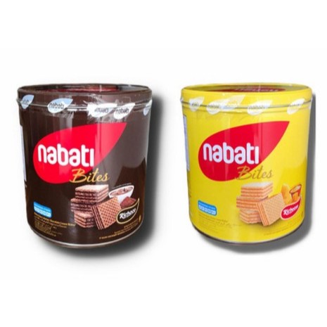 Wafer Nabati Kaleng Nabati Kaleng Keju Coklat Wafer Nabati Bites Kemasan Kaleng Coklat