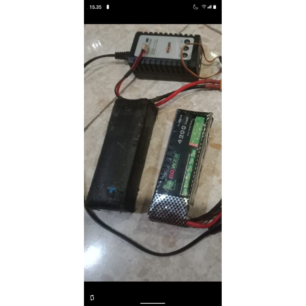 Batre dan casan rc