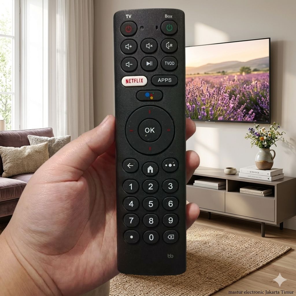 REMOTE REMOT STB ZTE B866F B860H V5 PARABOLA TV BOX INDIHOM TERBARU ORIGINAL ASLI