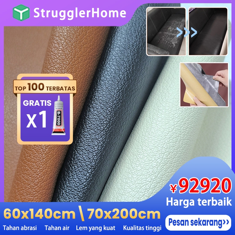 [profesional]  Stiker Kulit Perekat Diri Tebal Premium Anti Gores untuk Jok Mobil & Sofa Rumah sofa 