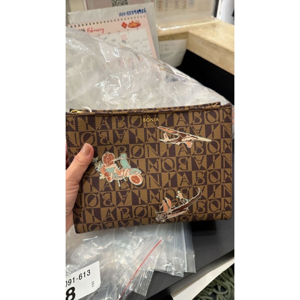 clutch Bonia original, new