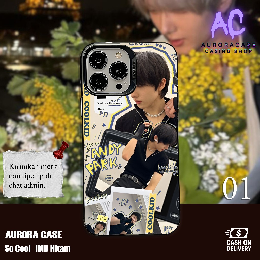 Case Pelindung Hp Socool Hybrid IMD Motif Aesthetic Jisung Member NCT Viral Untuk iPhone Vivo Oppo X