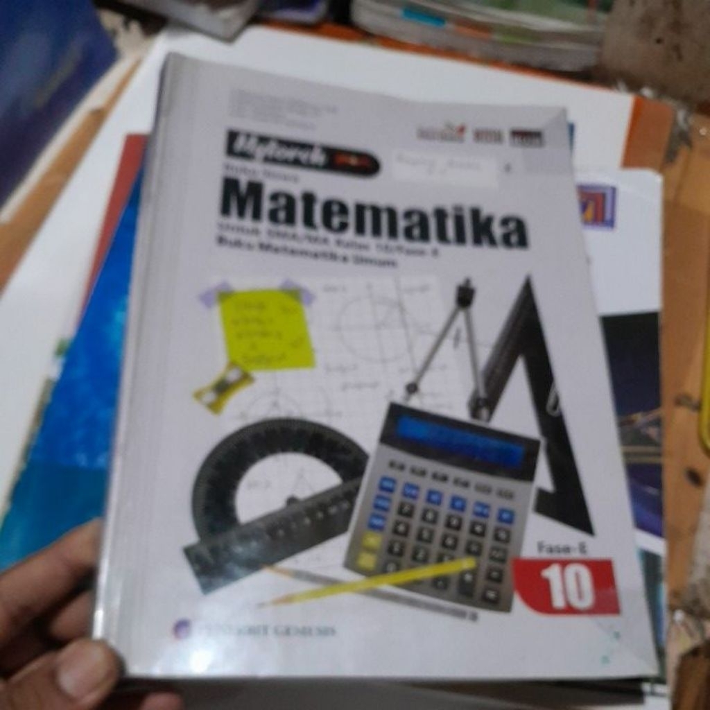 BUKU MATEMATIKA UNTUK SMA KELAS 10/X/1 KURIKULUM MERDEKA PENERBIT GEMESIS