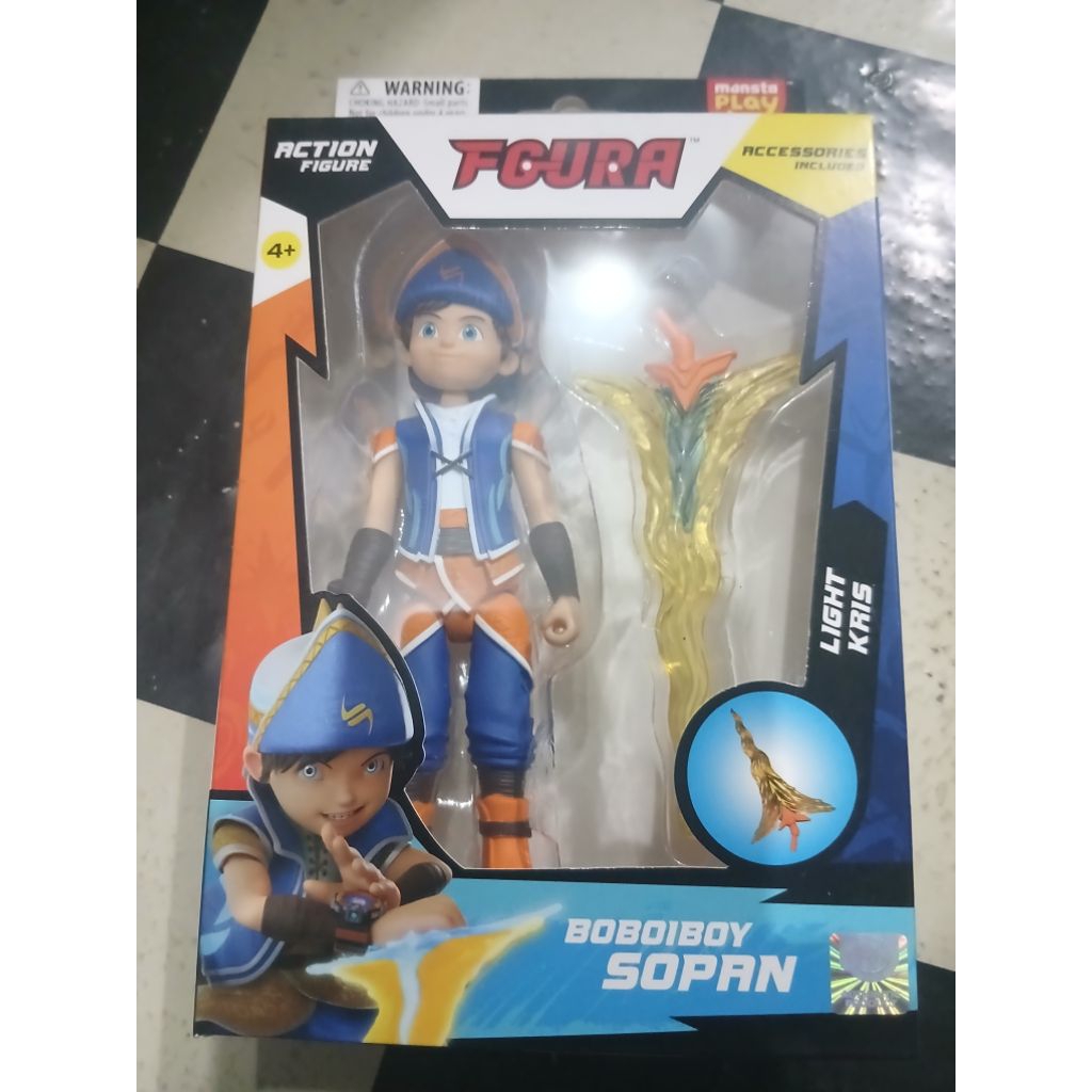 Fgura Boboiboy Sopan Original Action Figure Boboiboy