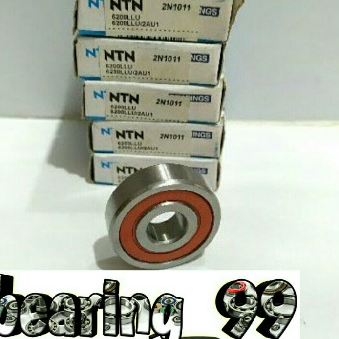 BEARING NTN 6200LLU 6200 2RS MERK NTN