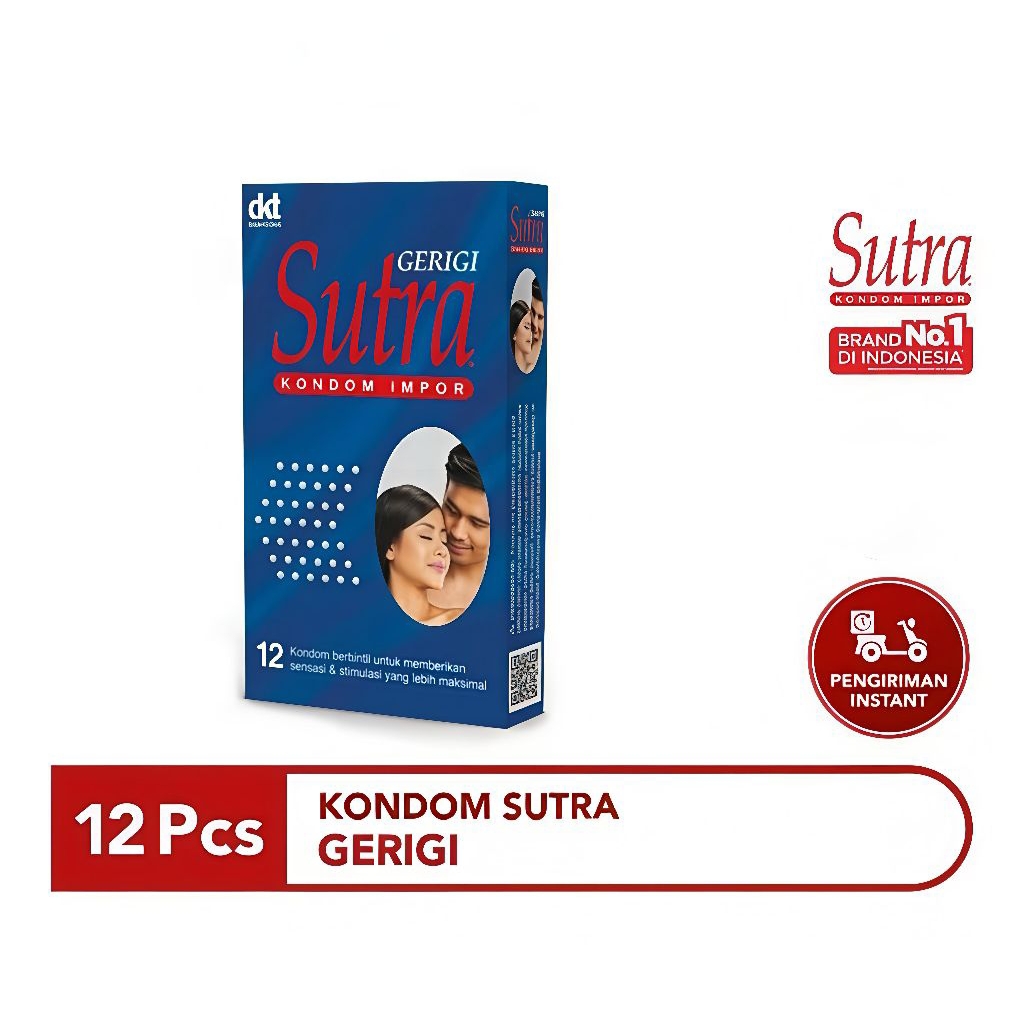 Sutra Biru ( Bintil ) Kondom Impor  isi 12 / Condom Sutra Biru
